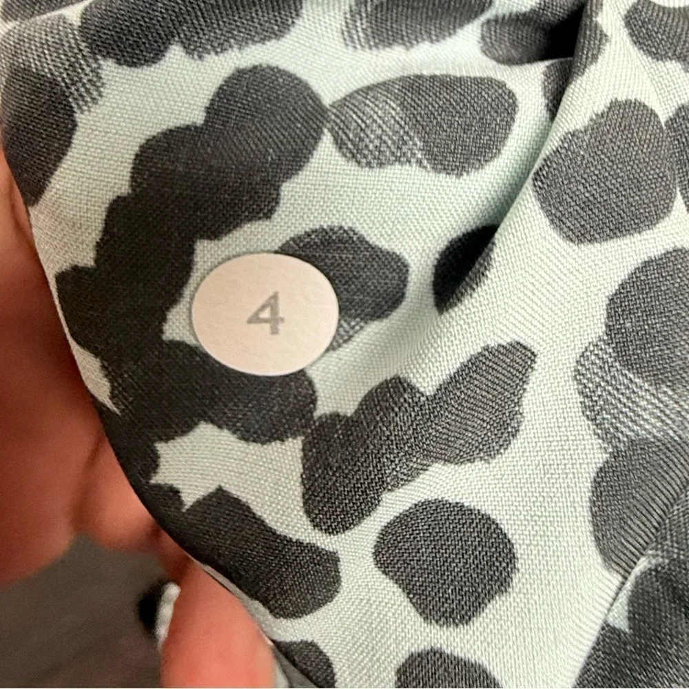 lululemon athletica Black and Blue Athletic Shorts